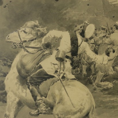 Battle scenes