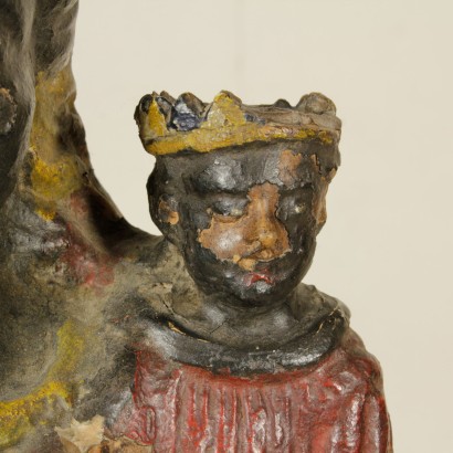 The Black Madonna - detail