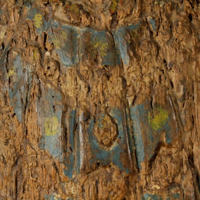 Wooden Madonna - detail