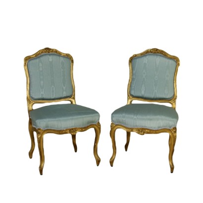 {* $ 0 $ *}, pair of style chairs, style chairs, pair of chairs, baroque chairs, baroque style, gilded chairs, carved chairs, 900 chairs, early 900 chairs, early 900 chairs