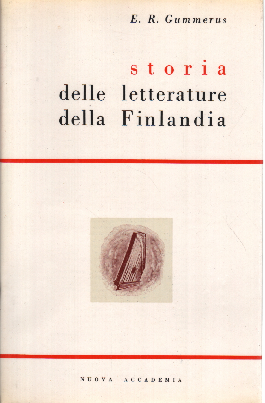 La historia de las literaturas de Finlandia, E. R. Gummerus