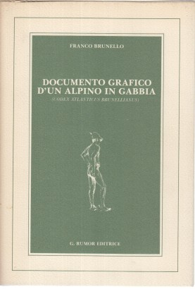 Documento grafico d'un alpino in gabbia