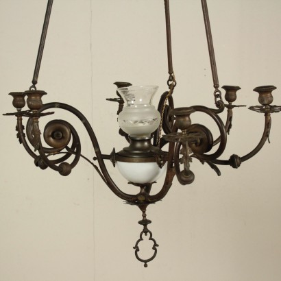 {* $ 0 $ *}, lighting, workshop 900, antique lighting, antique lighting, antiquity, antique chandelier, antique chandelier, 900 chandelier