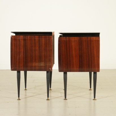 {* $ 0 $ *}, bedside tables from the 50s-60s, bedside tables from the 50s, 50s, bedside tables from the 60s, vintage bedside tables, modern bedside tables, pair of bedside tables, 50s, Italian vintage, Italian modern antiques