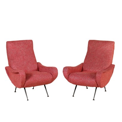 1950s-1960s Pair of Armchairs