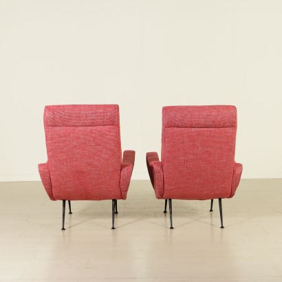 1950s-1960s Pair of Armchairs - back