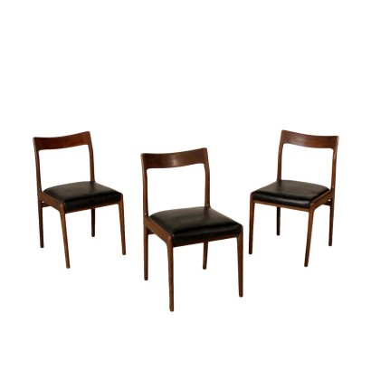 {* $ 0 $ *}, 60er-Jahre-Stühle, 60er-Jahre, Vintage-Stühle, moderne Antiquitätenstühle, Vintage-Sitze, Buchenstühle, italienischer Vintage, italienische moderne Antiquitäten, Kunstlederstühle