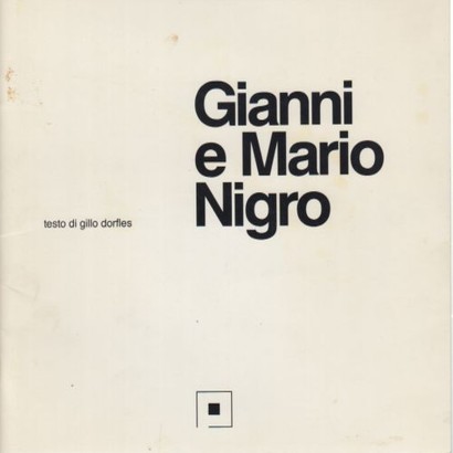 Gianni e Mario Nigro