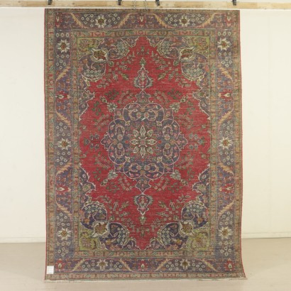 {* $ 0 $ *}, tapis Tabriz, tapis iran, tapis iranien, tapis antique, tapis antique, tapis fait main, fait à la main