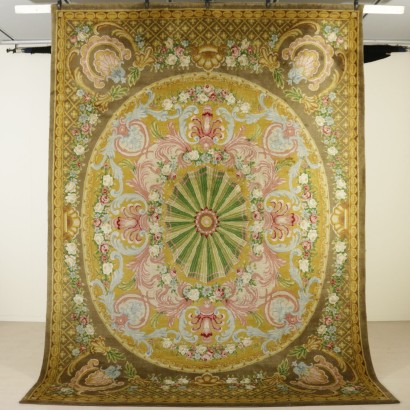 {* $ 0 $ *}, Aubusson carpet, Italian carpet, Italy carpet, Italy aubusson carpet, Italy aubusson, antique carpet, antique carpet, cotton carpet, wool carpet, handmade carpet, handmade carpet, hand made, hand-made carpet