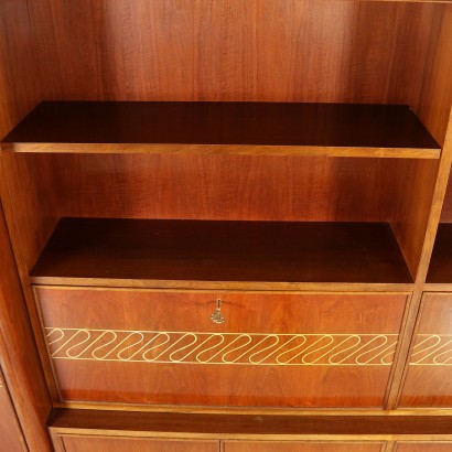 {* $ 0 $ *}, cabinet from the 50s, 50s, cabinet with double flap, cabinet with flap, flap cabinet, vintage cabinet, vintage 50s, 1950s modern, poplar cabinet, 50s modern