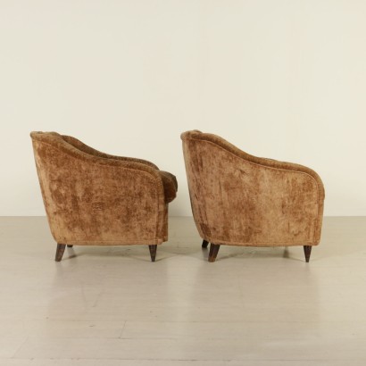 1950s armchairs - side