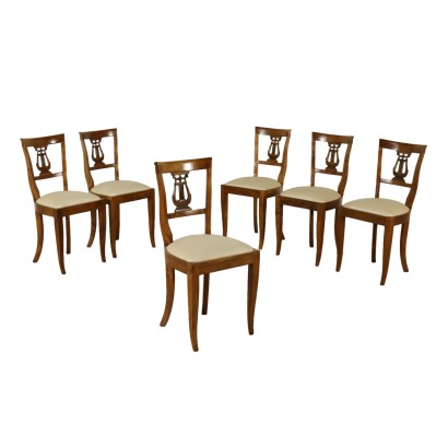 di mano in mano, sedie in stile Neoclassico, sedie antiche, sedie antiquariato, sedie di antiquariato, sedie metà 900, sedie 900, sedie in noce, sedie in noce massello, sedute antiche, sedute antiquariato