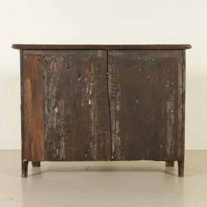 Chest of drawers Piedmontese - backrest