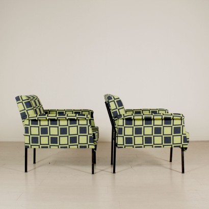 1960s pair of armchairs - side