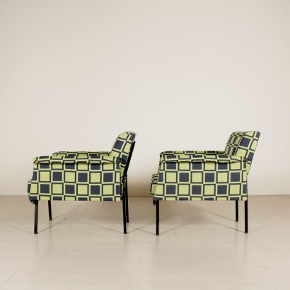 1960s pair of armchairs - side