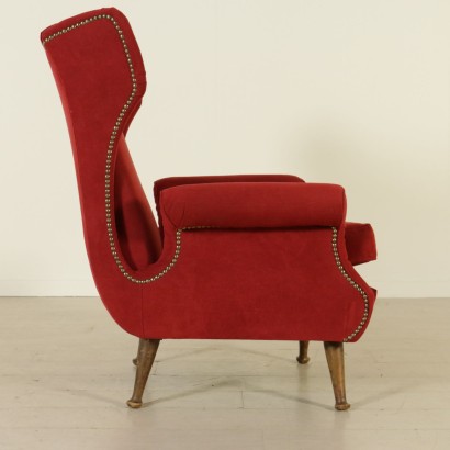 {* $ 0 $ *}, sillón de los años 50, sillón vintage de los años 50, italiano moderno, vintage italiano, vintage de los 50, moderno de los 50