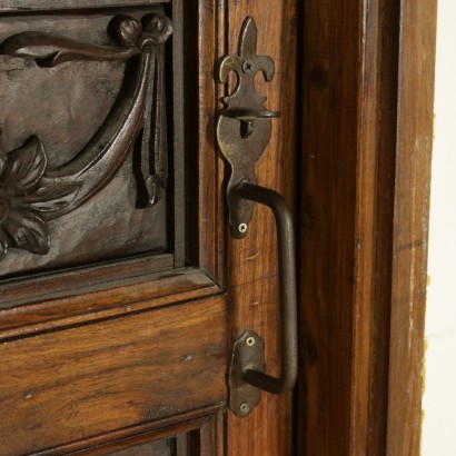 di mano in mano, porta intagliata, porta antica, porta antiquariato, porta 900, porta in legno esotico, legno esotico, porta intagliata