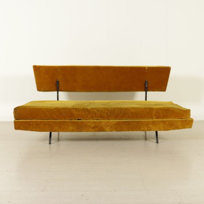 {* $ 0 $ *}, 60er-Jahre-Sofa, Vintage-Sofa, 60er-Jahre-Vintage, Kunstledersofa, 60er-Jahre, italienischer Vintage, Vintage-Sitze