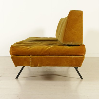 {* $ 0 $ *}, 60er-Jahre-Sofa, Vintage-Sofa, 60er-Jahre-Vintage, Kunstledersofa, 60er-Jahre, italienischer Vintage, Vintage-Sitze