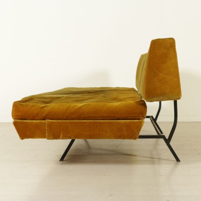 {* $ 0 $ *}, canapé 60's, canapé vintage, 60's vintage, canapé simili cuir, 60's, vintage italien, sièges vintage