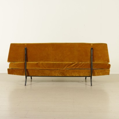 {* $ 0 $ *}, 60er-Jahre-Sofa, Vintage-Sofa, 60er-Jahre-Vintage, Kunstledersofa, 60er-Jahre, italienischer Vintage, Vintage-Sitze