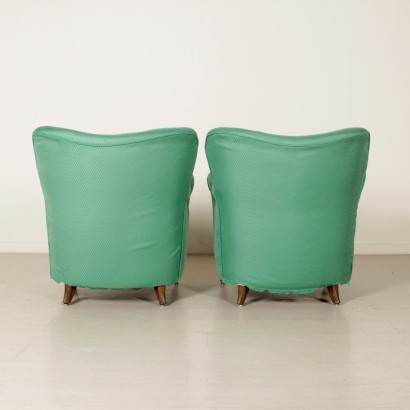 {* $ 0 $ *}, fauteuils 40s-50s, fauteuils 40s, 50s fauteuil, fauteuils, 40s vintage, paire de fauteuils d' époque, fauteuils modernes, cru 40s, cru années 50, 40s modernité, 1950 modernes