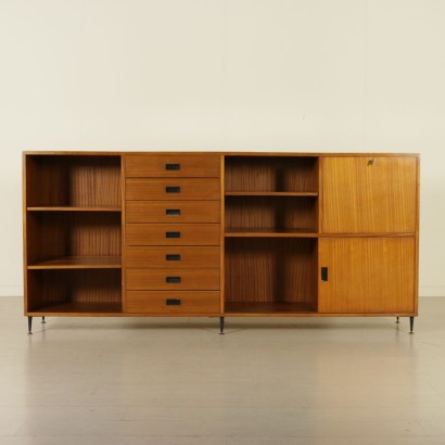 {* $ 0 $ *}, meuble années 60, 60, vintage 60, meuble vintage, meuble moderne, meuble acajou, vintage italien