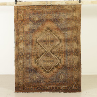 {* $ 0 $ *}, Khamesh-Teppich, Iran-Teppich, Iran-Teppich, Wollteppich, handgefertigter Teppich, Antik-Teppich, Antik-Teppich