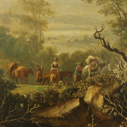 Paysage avec figures