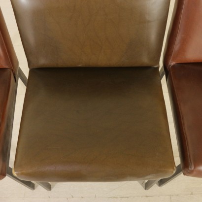 {* $ 0 $ *}, 60s-70s chairs, 60s chairs, 70s chairs, leatherette chairs, vintage seats, Italian vintage, Italian modern antiques, vintage chairs, modern antiques chairs