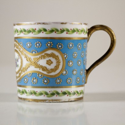 Cup in porcelain of Sèvres