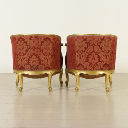 antique, armchair, antique armchairs, antique armchair, antique Italian armchair, antique armchair, neoclassical armchair, 20th century armchair, baroque armchairs, pair of baroque armchairs