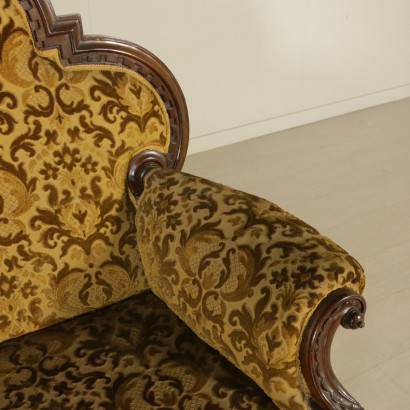 Carved Sofa - detail