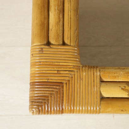 Lit de bambou, détail