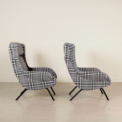 antigüedades modernas, diseño, vintage, par de sillones, par de sillones de diseño, par de sillones modernos, par de sillones vintage, par de sillones de los años 50, # {* $ 0 $ *}, #modernariat, #design, #vintage, # hecho en Italia