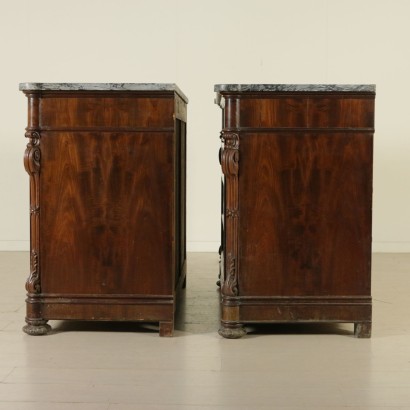 Pair of chest of drawers Louis philippe