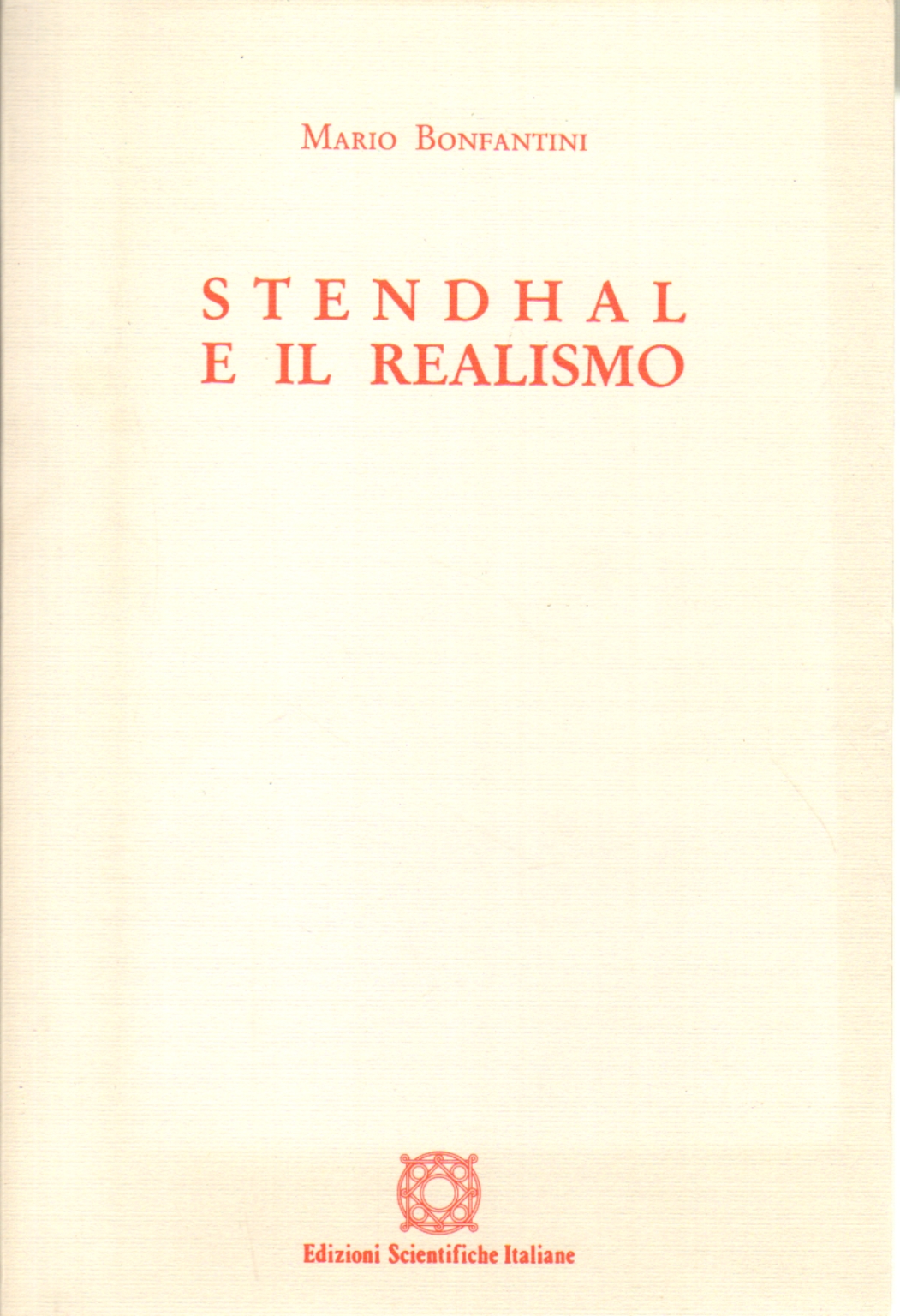 Stendhal et le réalisme, Mario Bonfantini