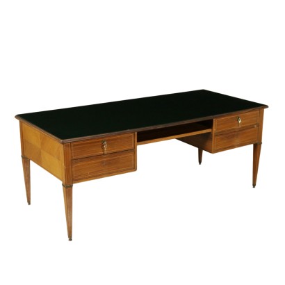 {* $ 0 $ *}, bureau des années 1950, années 50, bureau vintage, bureau d'antiquités modernes, antiquités modernes italiennes, vintage italien, vintage des années 50, antiquités modernes des années 50