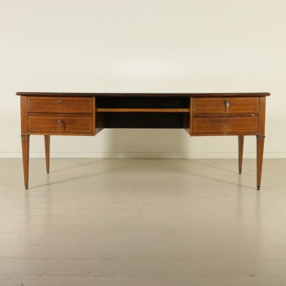 {* $ 0 $ *}, bureau des années 1950, années 50, bureau vintage, bureau d'antiquités modernes, antiquités modernes italiennes, vintage italien, vintage des années 50, antiquités modernes des années 50