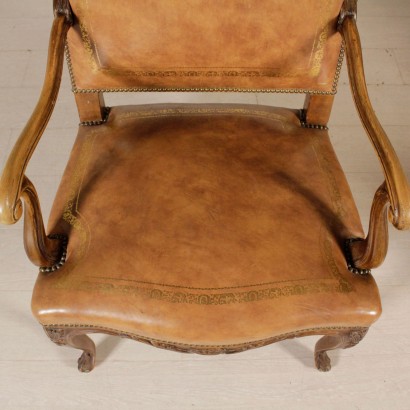 Armchair and pair of chairs in the style - particular