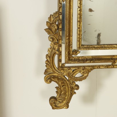 di mano in mano, specchiera in stile, specchiera antica, specchiera di antiquariato, specchiera 900, specchiera inizio 900, specchiera in legno, specchiera dorata, specchiera in legno dorato