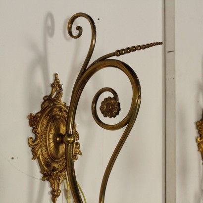 {* $ 0 $ *}, groupe d'appliques murales, appliques antiques, appliques antiques, appliques antiques, appliques bronze, appliques 20e siècle, luminaires 20e siècle, luminaires 20e siècle