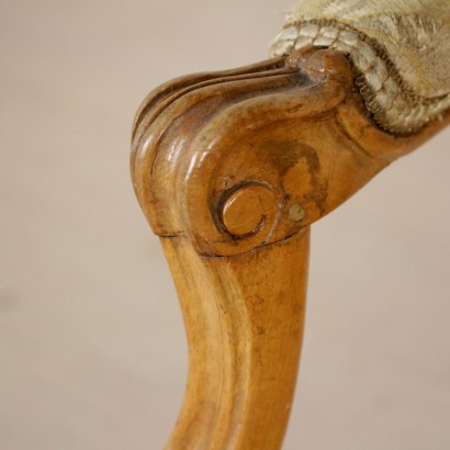 Pair of Revival Armchairs - detail