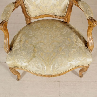 Pair of Revival Armchairs - detail