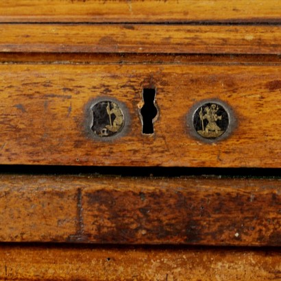 Roll Top Writing Desk - detail