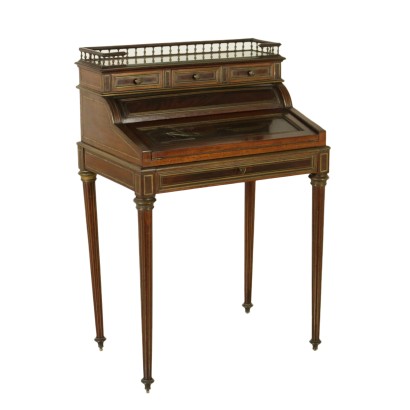 Drop-leaf Secretaire Writing Desk