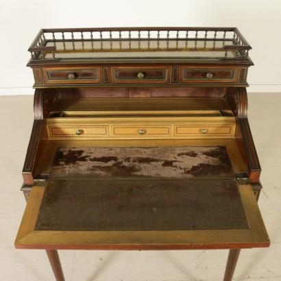 Drop-leaf Secretaire Writing Desk - detail