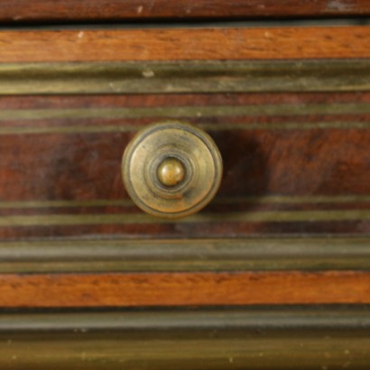 Drop-leaf Secretaire Writing Desk - detail