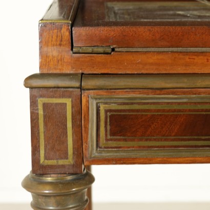 Drop-leaf Secretaire Writing Desk - detail